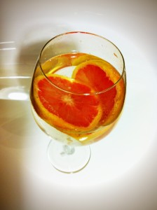 atorvastatin and grapefruit flavored water