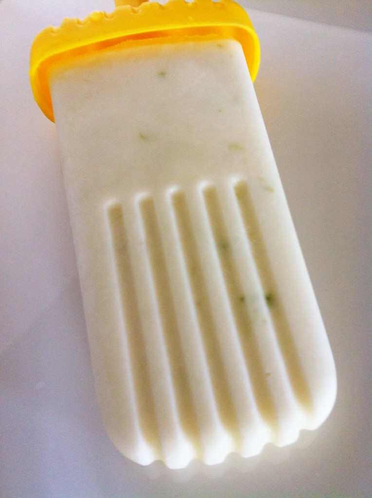 Coconut Lime Protein Creamsicles