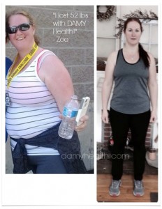 DAMY Member Weight Loss Testimonials